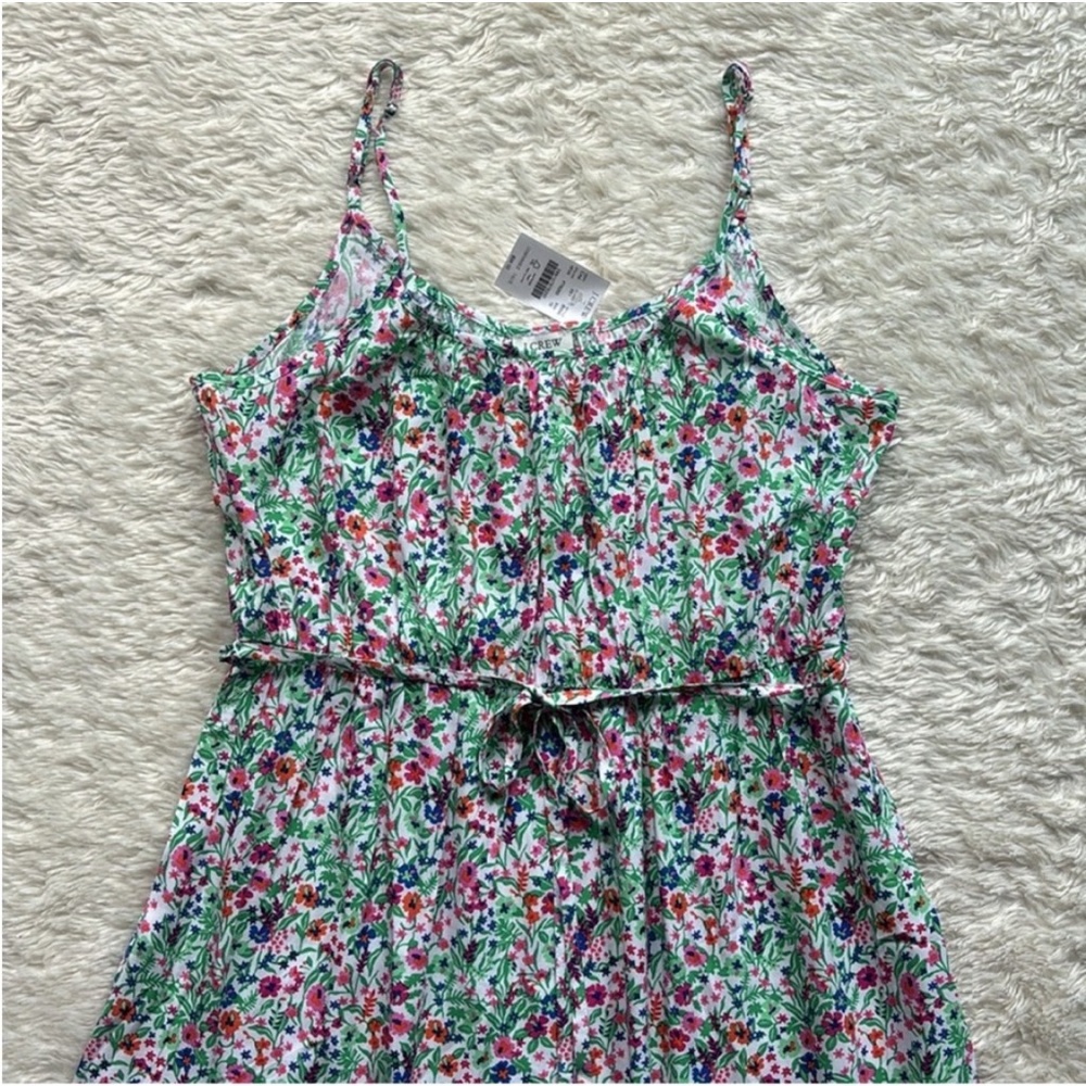 J. Crew Ruffle Floral Midi Dress - Picture 3 of 11